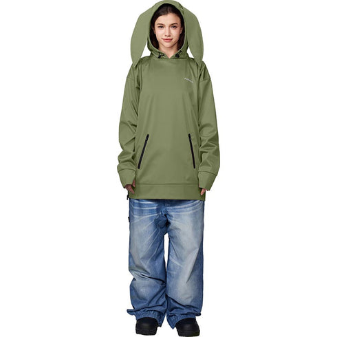 【OUTLET】ASHGREEM ボンディングラビット/キャット パーカー | AGAP-3803/3804