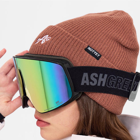 【OUTLET】ASHGREEM 平面REVOゴーグル | AG-3002