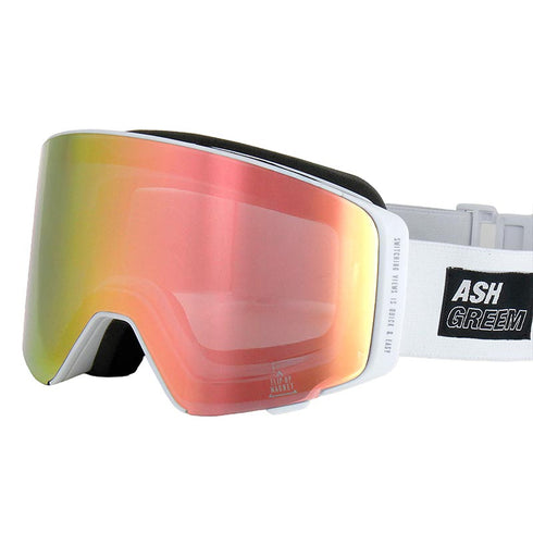 ASHGREEM (アッシュグリーム) ASHGREEM スノーボード ゴーグル 偏光レンズ 跳ね上げ式 | SPAG-2597