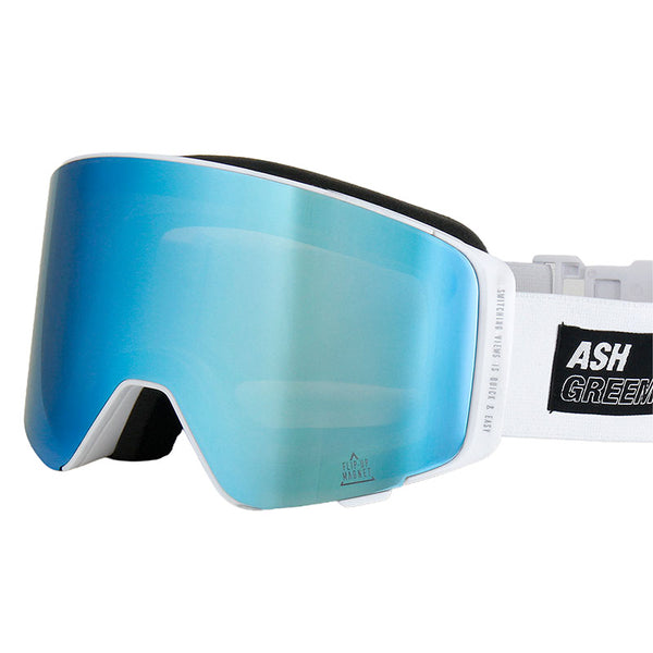ASHGREEM (アッシュグリーム) ASHGREEM スノーボード ゴーグル 偏光レンズ 跳ね上げ式 | SPAG-2597