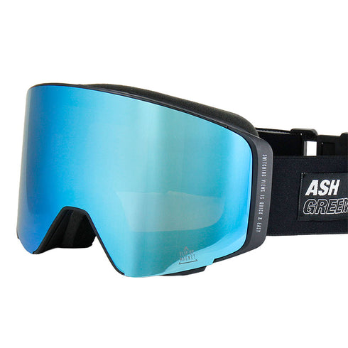 ASHGREEM (アッシュグリーム) ASHGREEM スノーボード ゴーグル 偏光レンズ 跳ね上げ式 | SPAG-2597