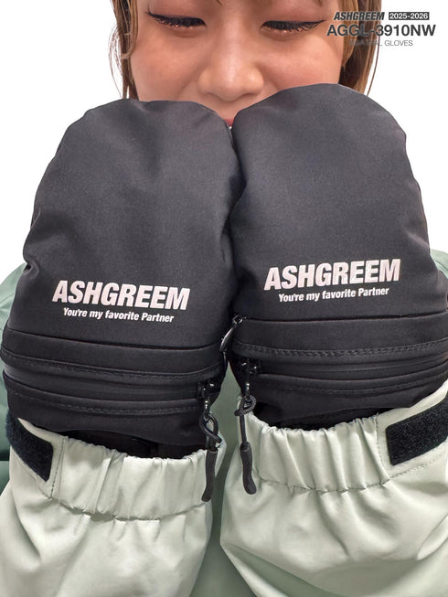 ASHGREEM ダイアル ミトン スノーグローブ | AGGL-3910NW