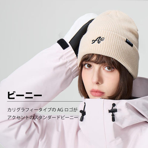 【OUTLET】ASHGREEM ビーニー | AGAP-3515