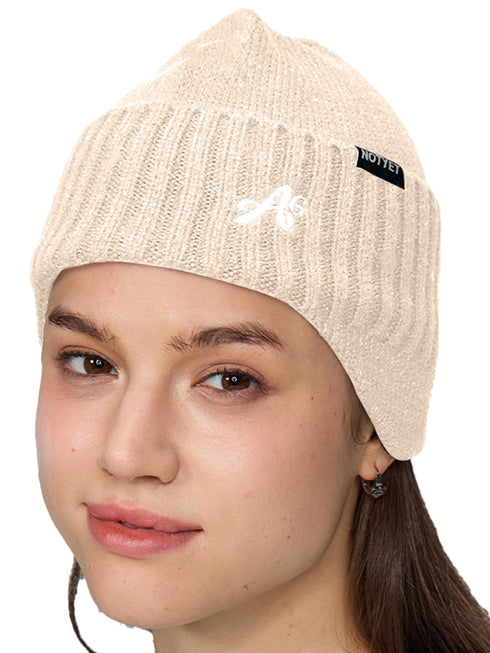 【OUTLET】ASHGREEM 耳付きビーニー | AGAP-3516