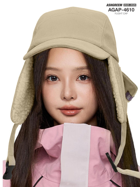 ASHGREEM スノーフライトキャップ | AGAP-4610