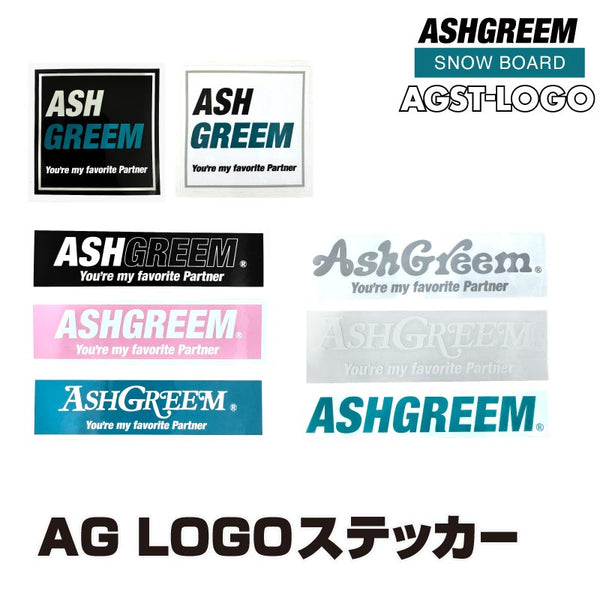 ASHGREEM ブランドロゴステッカー |AGST-LOGO
