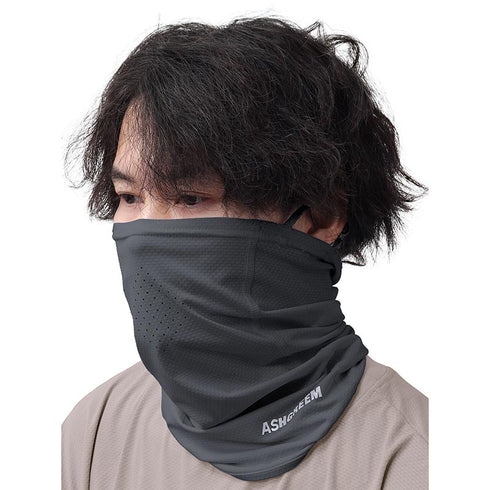 フェイスガード ラッシュガード UV対策 UVカット 吸水速乾 スポーツ ランニング レディース メンズ フェイスガード AGUV-S5400