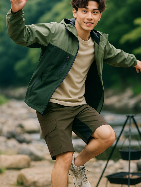 ASHGREEM アウトドアウェア イージーショートパンツ | AGLP-130M