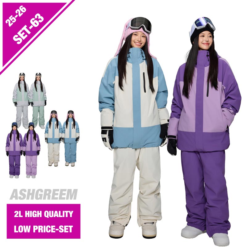 ASHGREEM　スノーボード　ウェア　Lサイズ　上下セット Amazon.co.jp: [アッシュグリーム] スノーボードウェア 上下