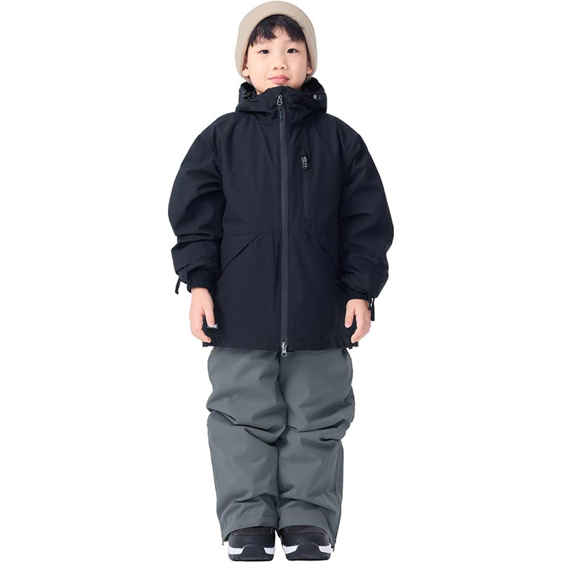 【10月下旬より順次発送】アッシュグリーム ウェア ジュニア スノーボードウェア ソリッド 上下セット AJR-72SET 耐水圧16000mm 防水 透湿 キッズ 子供用 こども 親子コーデ リンクコーデ スノーウェア スノボウェア スキーウェア ASHGREEM