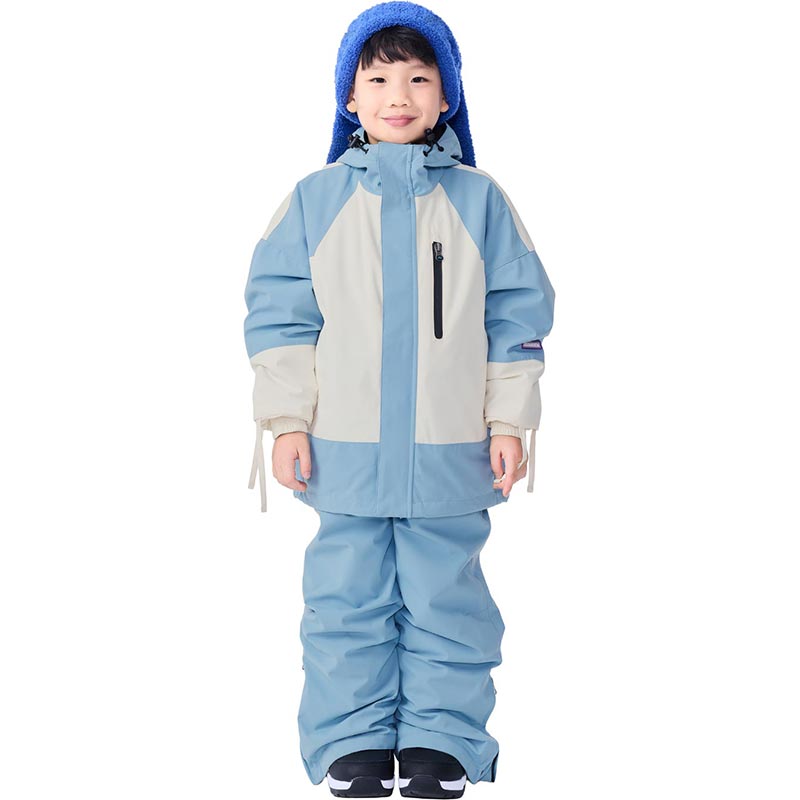 【10月下旬より順次発送】アッシュグリーム ウェア ジュニア スノーボードウェア 上下セット AJR-73SET 耐水圧16000mm 防水 透湿 キッズ 子供用 こども 親子コーデ リンクコーデ スノーウェア スノボウェア スキーウェア ASHGREEM
