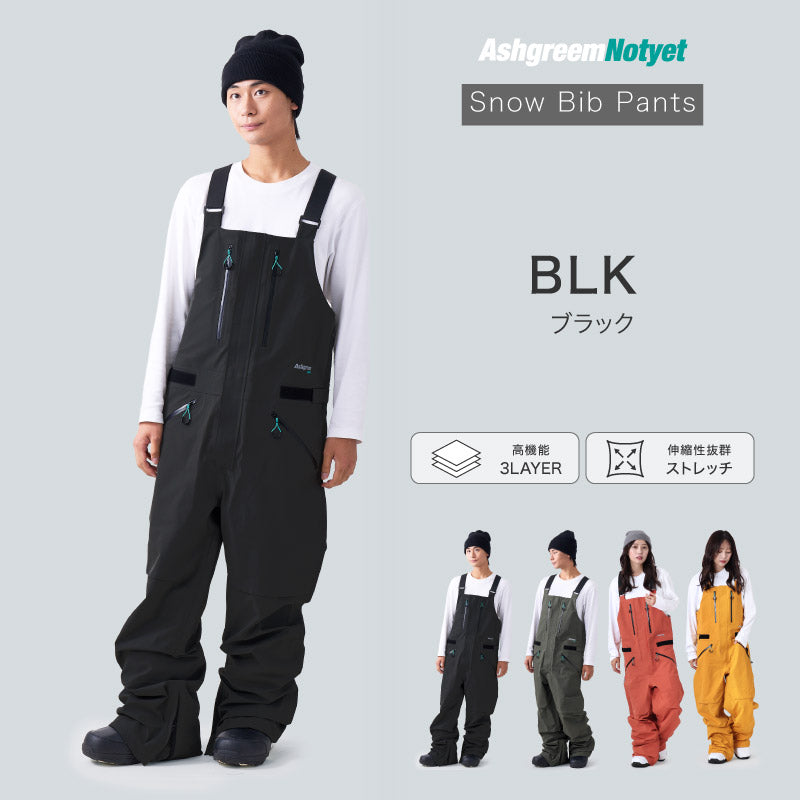 【10月下旬より順次発送】ASHGREEM スノーボードウェア 上下セット AGNY-02SET