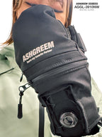 【10月下旬より順次発送】スノーボード グローブ ミトン 手首ダイヤル調節付き AGGL-3910NW ミトングローブ スノーグローブ 手袋 てぶくろ 手ぶくろ スノボ スキーグローブ 防寒 メンズ レディース
