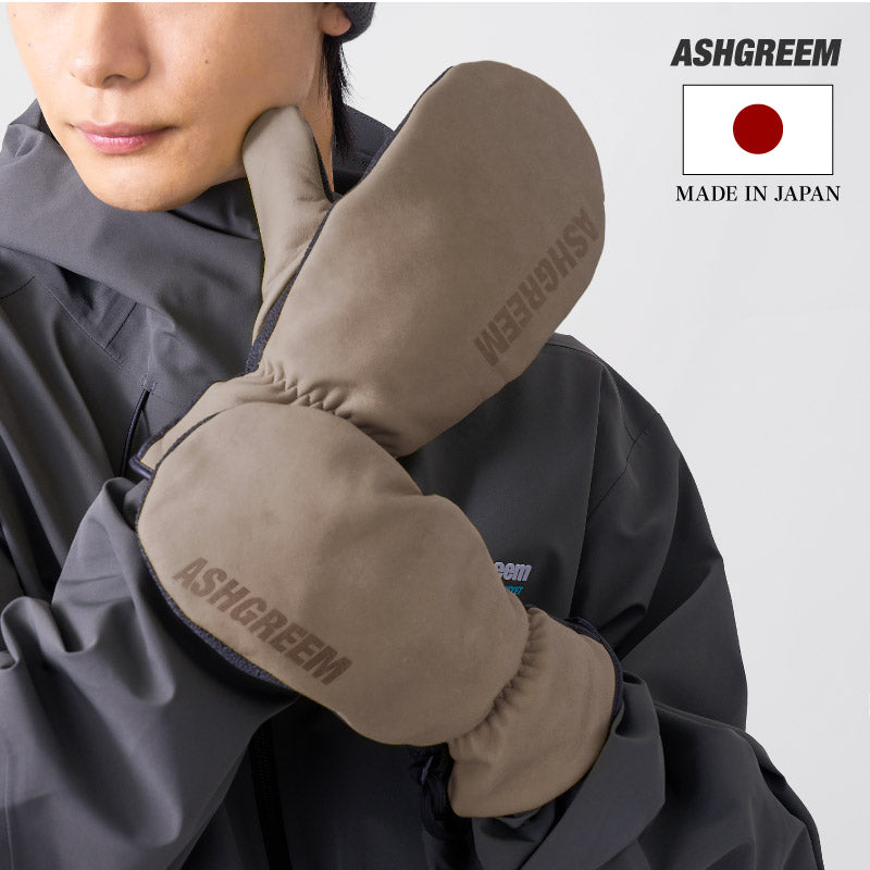 ASHGREEM (アッシュグリーム) 牛革ミトングローブ AGA-510