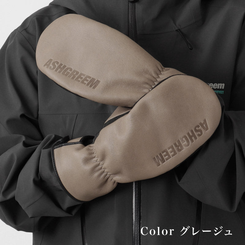 ASHGREEM (アッシュグリーム) 牛革ミトングローブ AGA-510