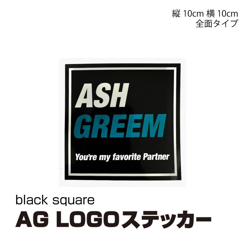 ASHGREEM ブランドロゴステッカー |AGST-LOGO