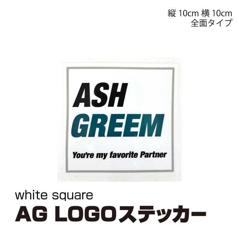 ASHGREEM ブランドロゴステッカー |AGST-LOGO