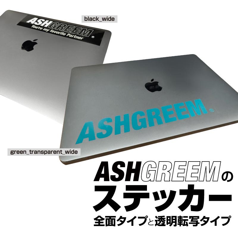 ASHGREEM ブランドロゴステッカー |AGST-LOGO