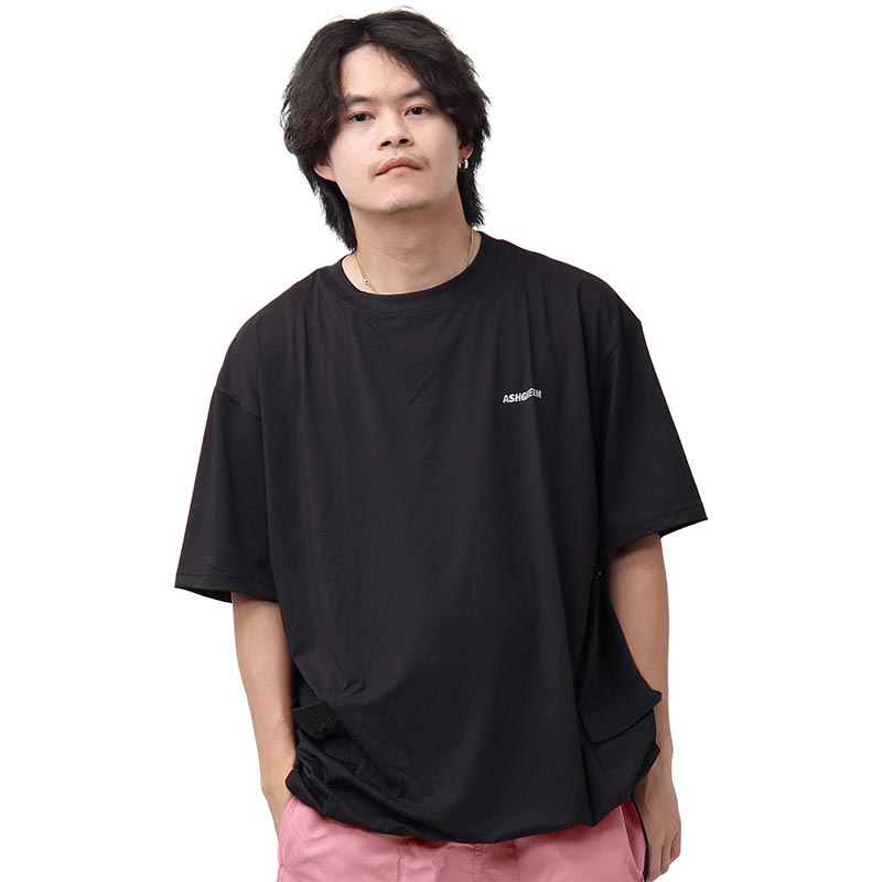 裾が絞れる!!／ ラッシュガード ユニセックス 涼感素材 吸水速乾 UV