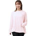 アッシュグリーム ＼裾が絞れる!!／ ラッシュガード ユニセックス 涼感素材 吸水速乾 UV長袖Tシャツ アウトドア シバカツ メンズ レディース オーバー長袖Tシャツ AGUV-104U