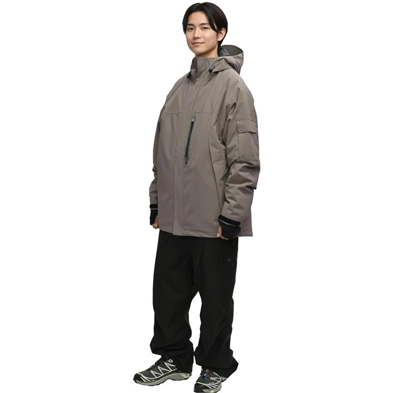 アッシュグリーム アウトドア レインウェア メンズ レディース 中綿入り 上下セット ジャケット パンツ 2点セット 単品販売 2レイヤー レインウェア スノーウェア 釣り タウンユース ハイキング マウンテンジャケット マウンテンパンツ 秋冬 MT-50SET(MJ-520&MP-530)