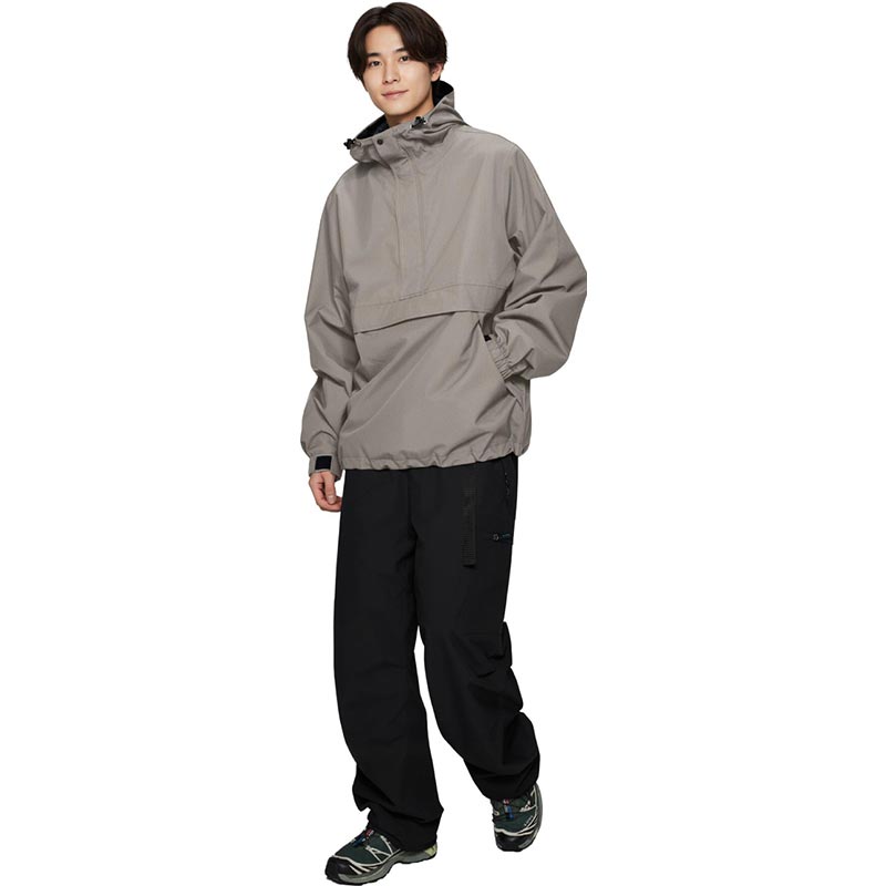 ASHGREEM アウトドア レインウェア メンズ レディース 上下セット プルオーバー ジャケット パンツ 2点セット 単品販売 2レイヤー レインウェア スノーウェア 釣り タウンユース ハイキング オールシーズン MT-70SET(MJ- 820&MP-630)